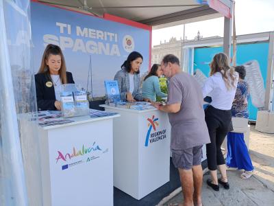 Turisme promociona l’oferta turística de la Comunitat Valenciana en la Barcolana 55 de Trieste, la regata de vela més important del món
